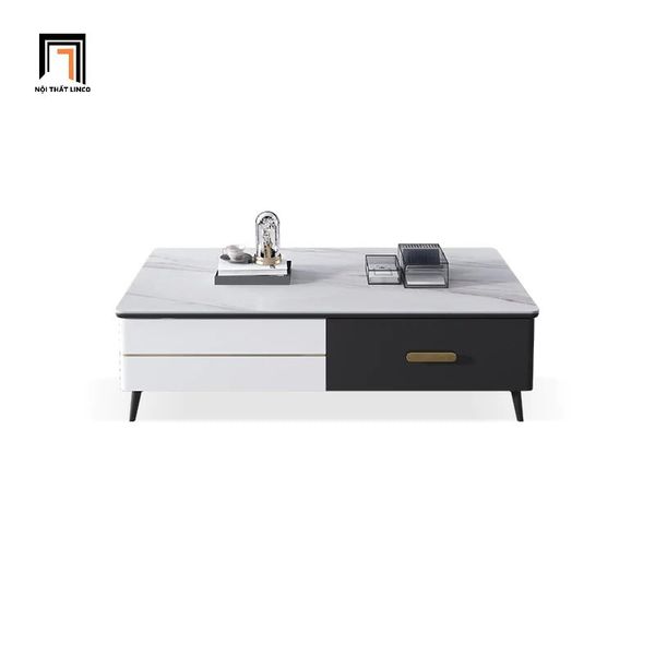 bàn sofa sang trọng 1m x 50 mặt đá trắng, bàn sofa đẹp cho chung cư