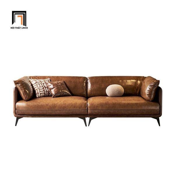 bộ ghế sofa phòng khách bọc da giả bóng, set ghế sofa phòng khách sang trọng