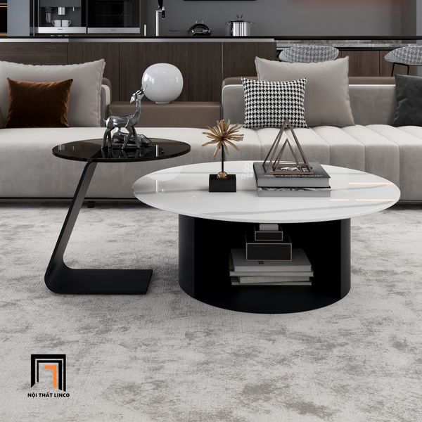 cặp bàn sofa phòng khách xinh xắn, cặp 2 bàn trà phòng khách sang trọng