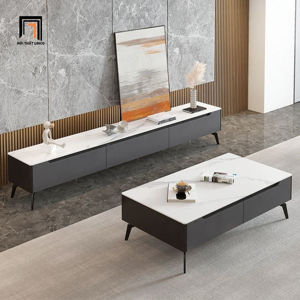 bàn sofa phòng khách chữ nhật 1m x 50, bàn sofa hiện đại mặt đá trắng