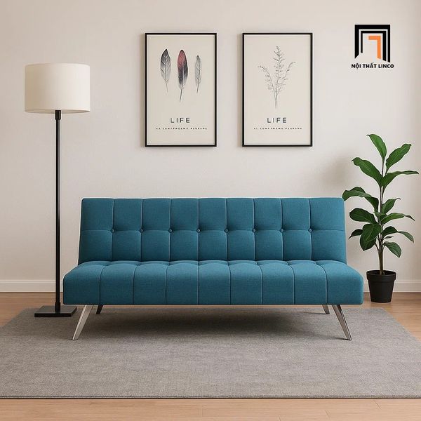 ghế sofa giường nằm nhỏ gọn bọc nỉ