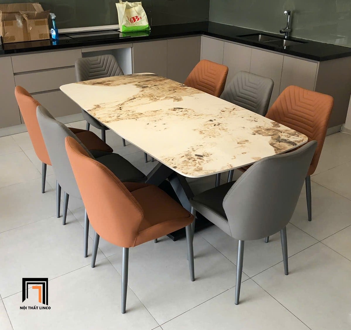 thiết kế nội thất, nội thất Bình Định, nội thất phòng bếp, bàn ăn, ghế ăn, bàn ghế ăn, bộ bàn ăn phòng bếp, bàn ăn 4 6 8 ghế