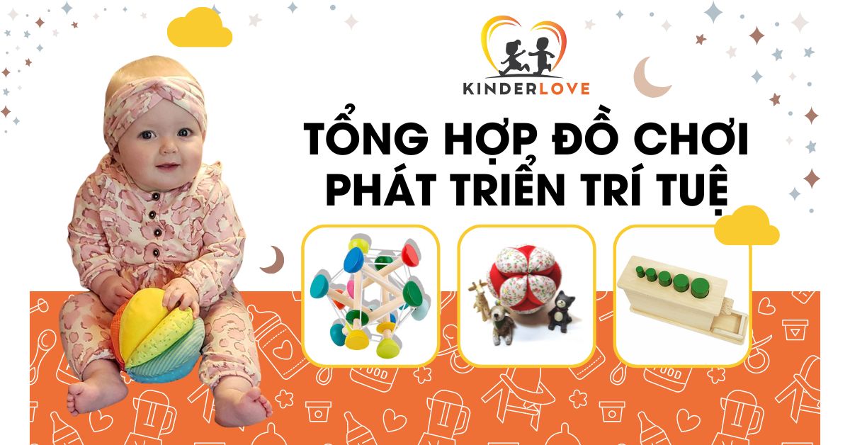 Tổng Hợp Đồ Chơi Phát Triển Trí Tuệ Cho Bé Tại Kinderlove