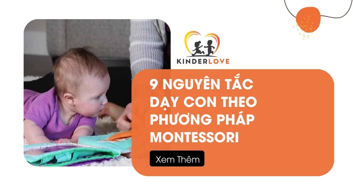 9 Nguyên Tắc Dạy Con Theo Phương Pháp Montessori Tại Nhà