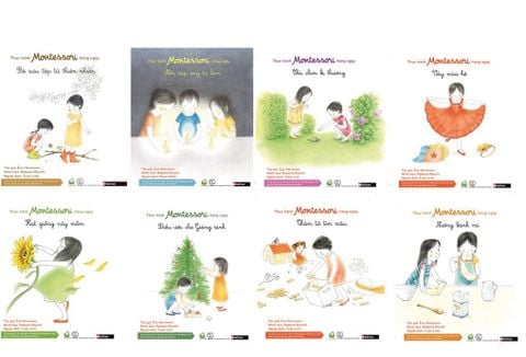 Bộ sách “Thực hành Montessori hàng ngày” - Tác giả Eve Herrmann