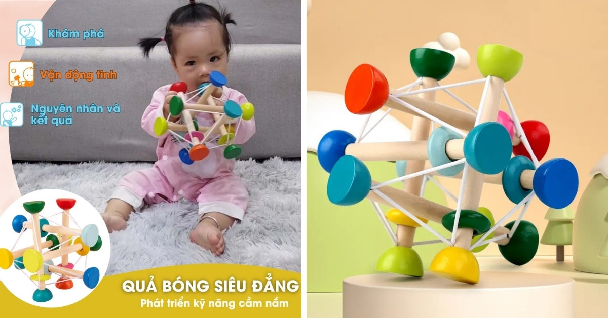 Hình ảnh sản phẩm Quả Bóng Siêu Đẳng của Kinderlove