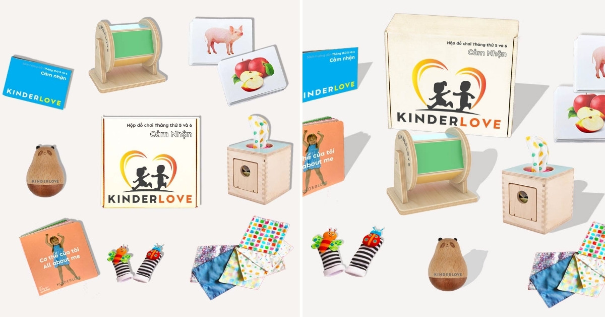 Hình ảnh sản phẩm Hộp đồ chơi cảm nhận của Kinderlove