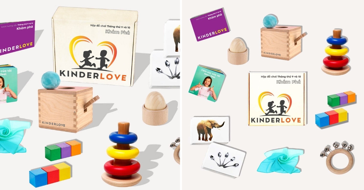 Hình ảnh sản phẩm Hộp đồ chơi khám phá của Kinderlove