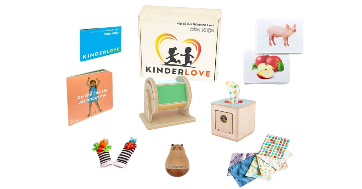 Hình ảnh sản phẩm Hộp Đồ Chơi Cảm Nhận của Kinderlove