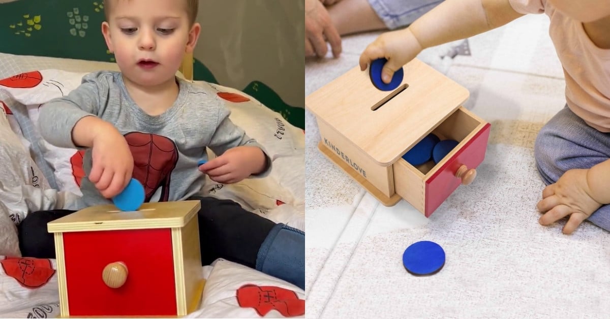 Hộp Xu Gỗ là một giáo cụ Montessori mang lại nhiều lợi ích quan trọng trong việc phát triển của trẻ