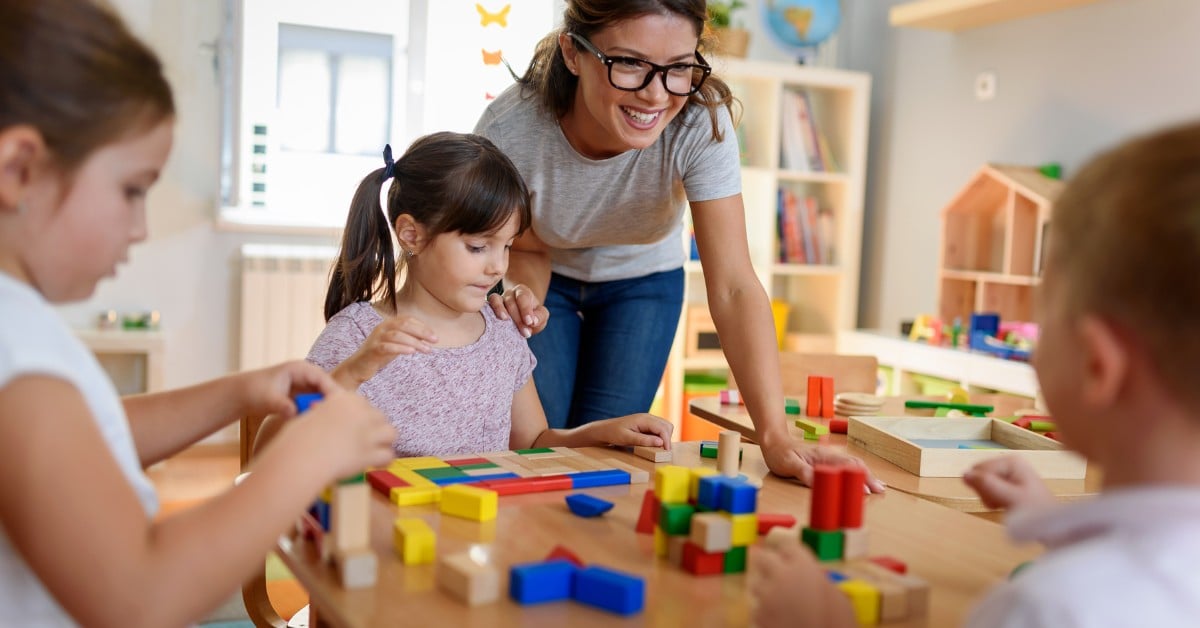 Hình ảnh minh họa phương pháp giáo dục Montessori