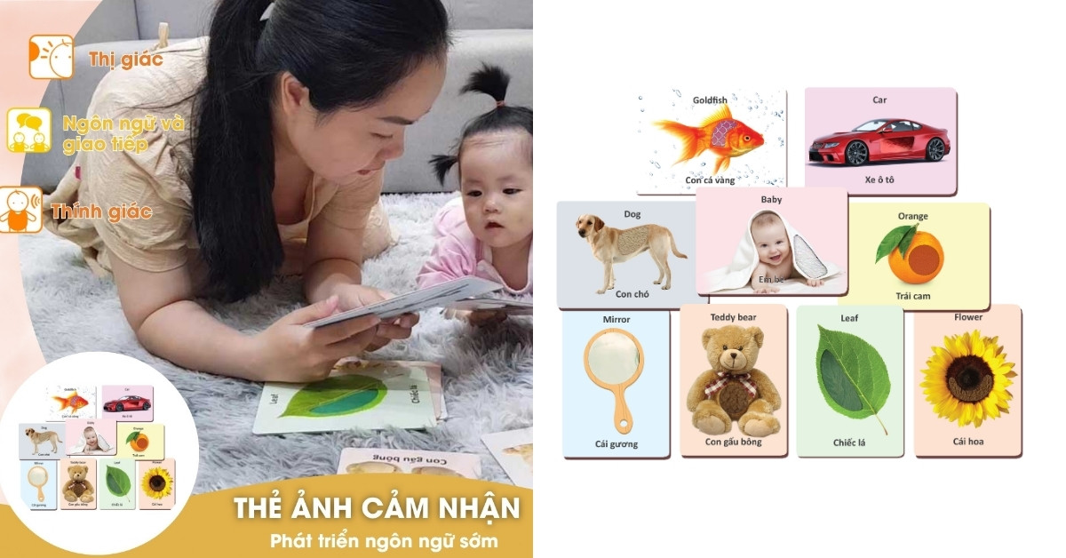 Hình ảnh sản phẩm thẻ ảnh cảm nhận của Kinderlove