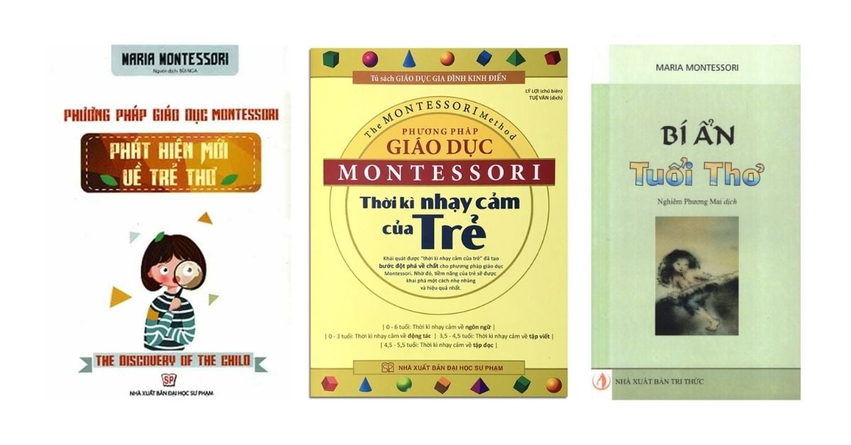 Tìm hiểu nhiều hơn về phương pháp Montessori thông qua một số quyển sách
