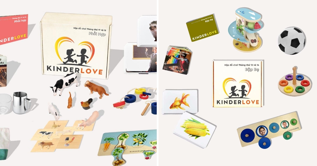 Hình ảnh sản phẩm Hộp đồ chơi phối hợp của Kinderlove