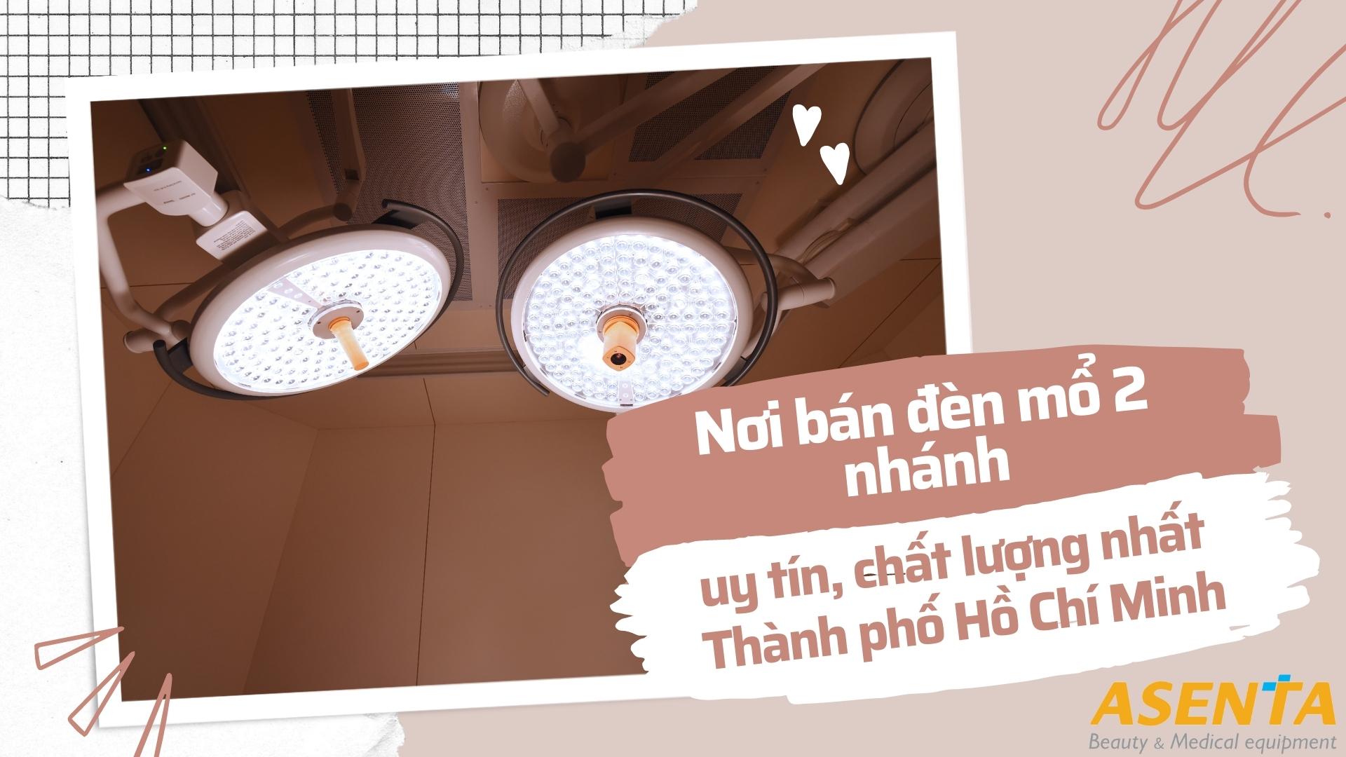 Nơi bán đèn mổ 2 nhánh treo trần uy tín nhất Thành phố Hồ Chí Minh