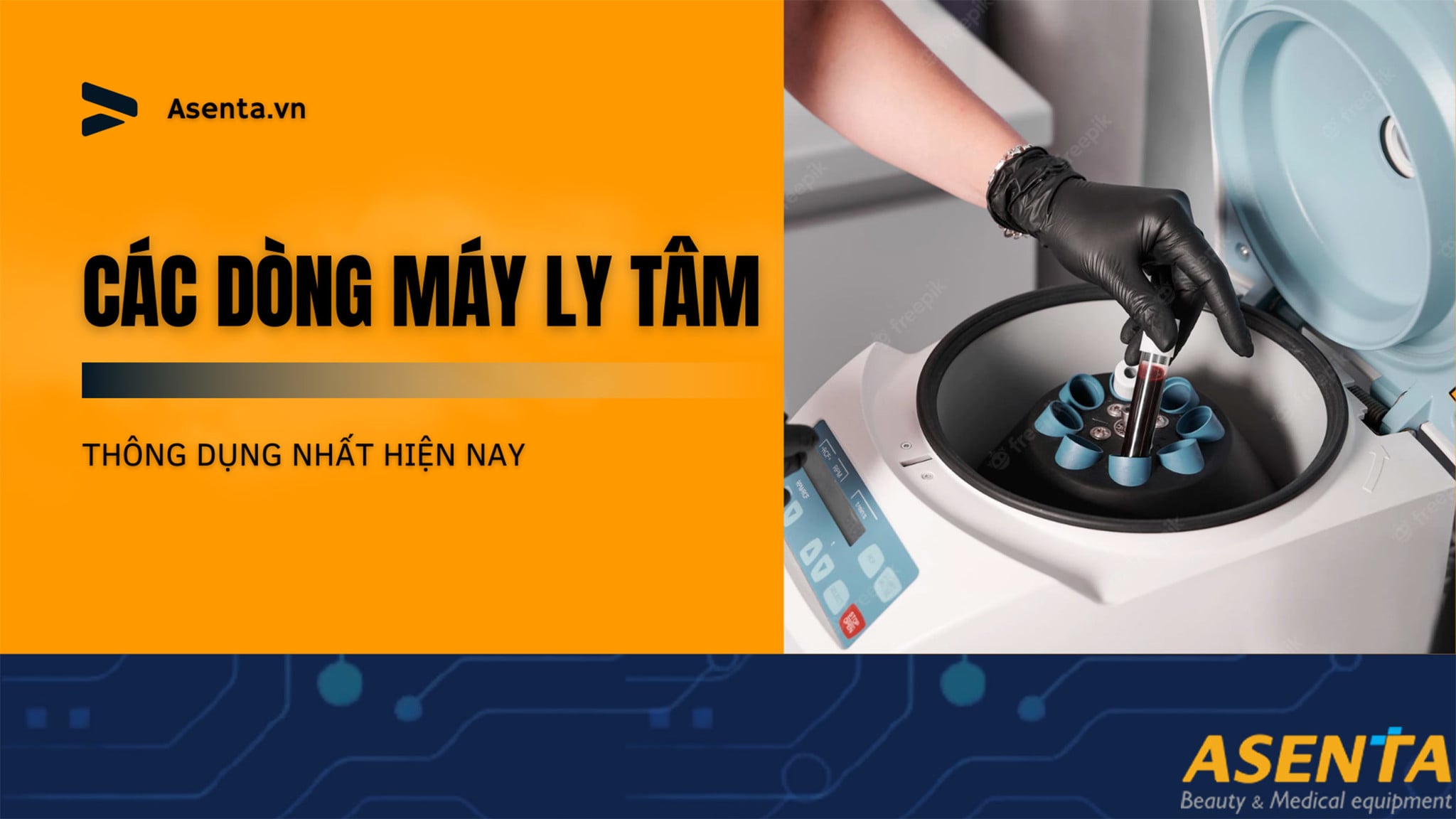 Các dòng máy quay ly tâm thông dụng nhất hiện nay