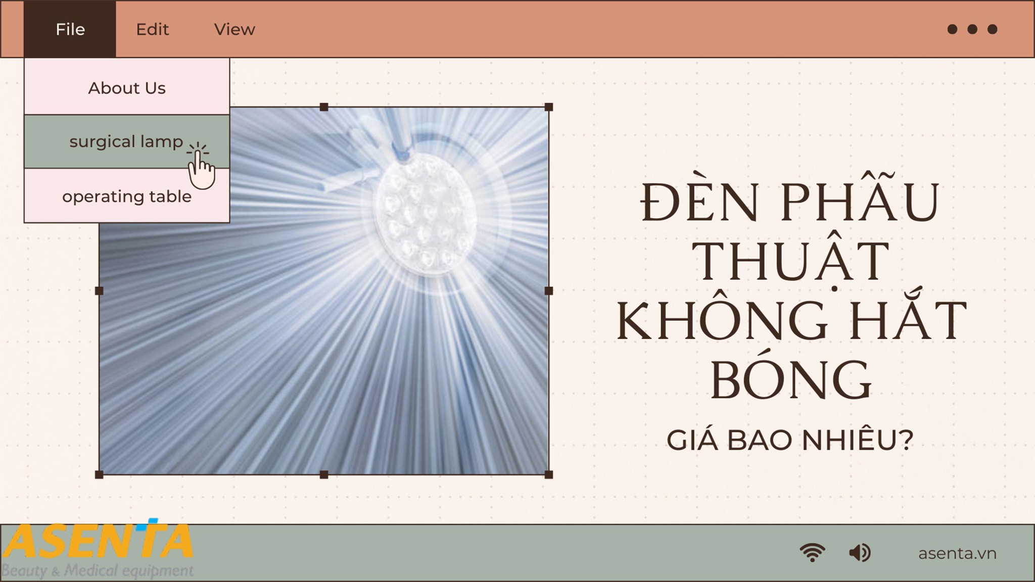 Đèn phẫu thuật không hắt bóng giá bao nhiêu?