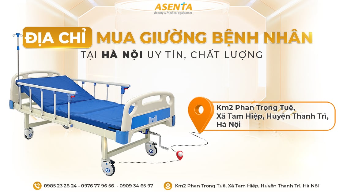 Địa chỉ mua giường bệnh nhân tại Hà Nội uy tín, chất lượng