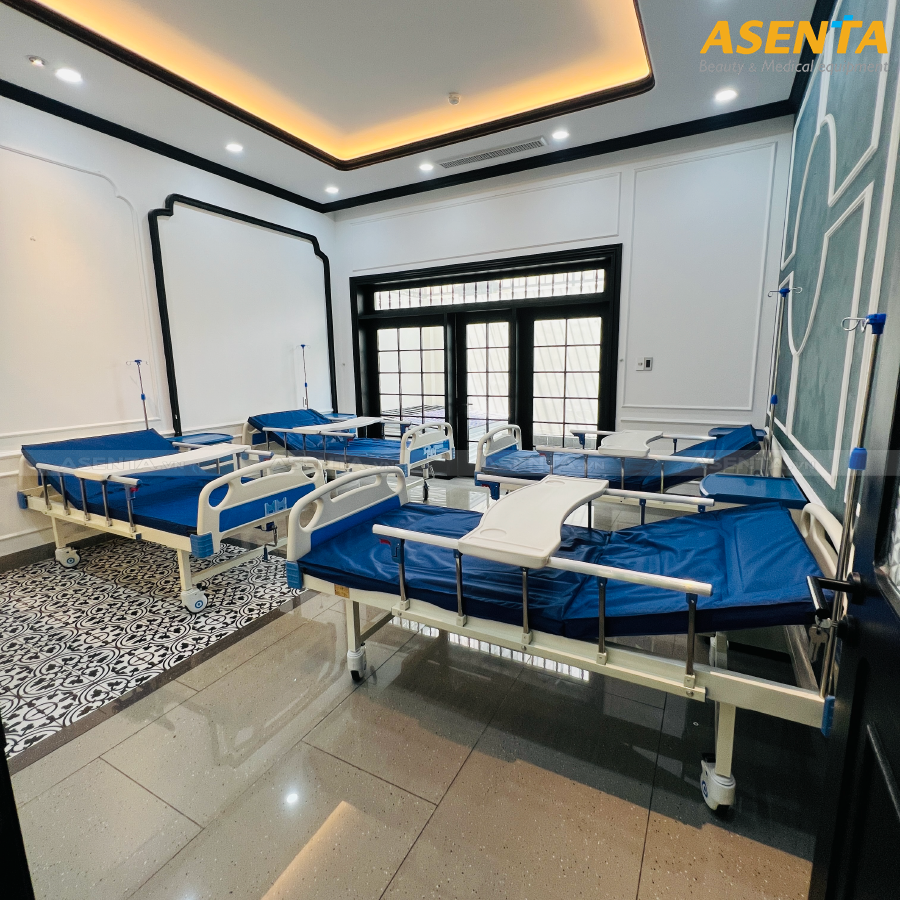 Hơn 100 Bộ Giường Bệnh 1 Tay Quay A01-I Đã Được Bàn Giao Ở Quý I/2025| ASENTA