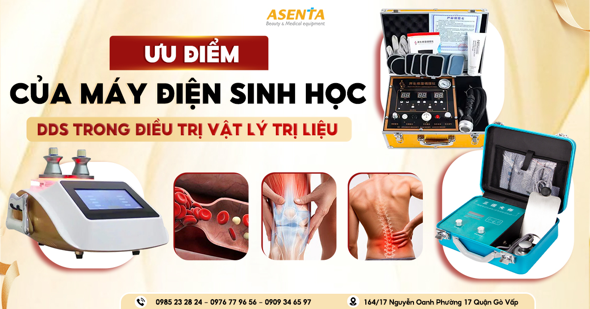 Máy điện sinh học DDS là gì? Ưu điểm của máy điện sinh học DDS trong điều trị vật lý trị liệu