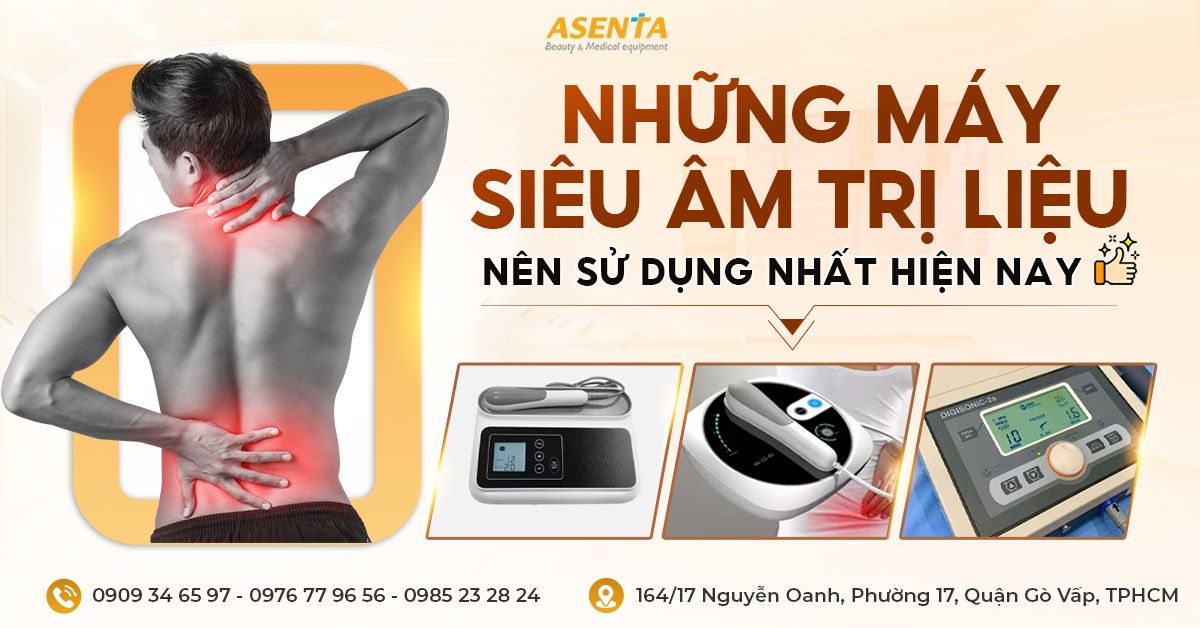 Những máy siêu âm trị liệu nên sử dụng nhất hiện nay