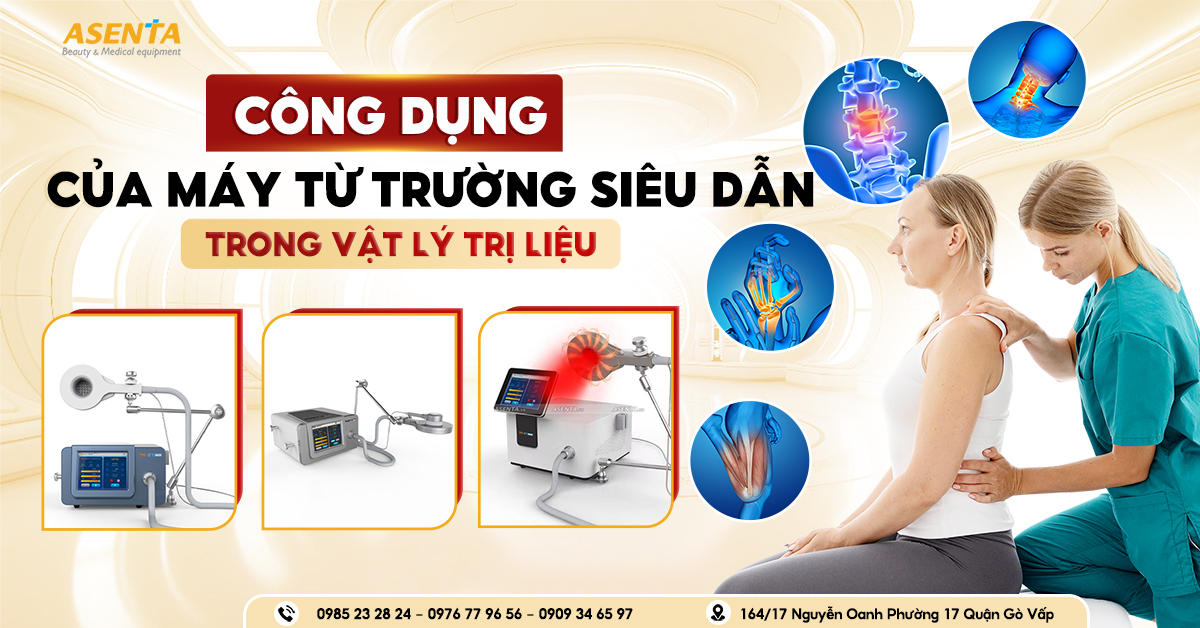 Máy từ trường siêu dẫn là gì? Công dụng của máy từ trường siêu dẫn trong vật lý trị liệu