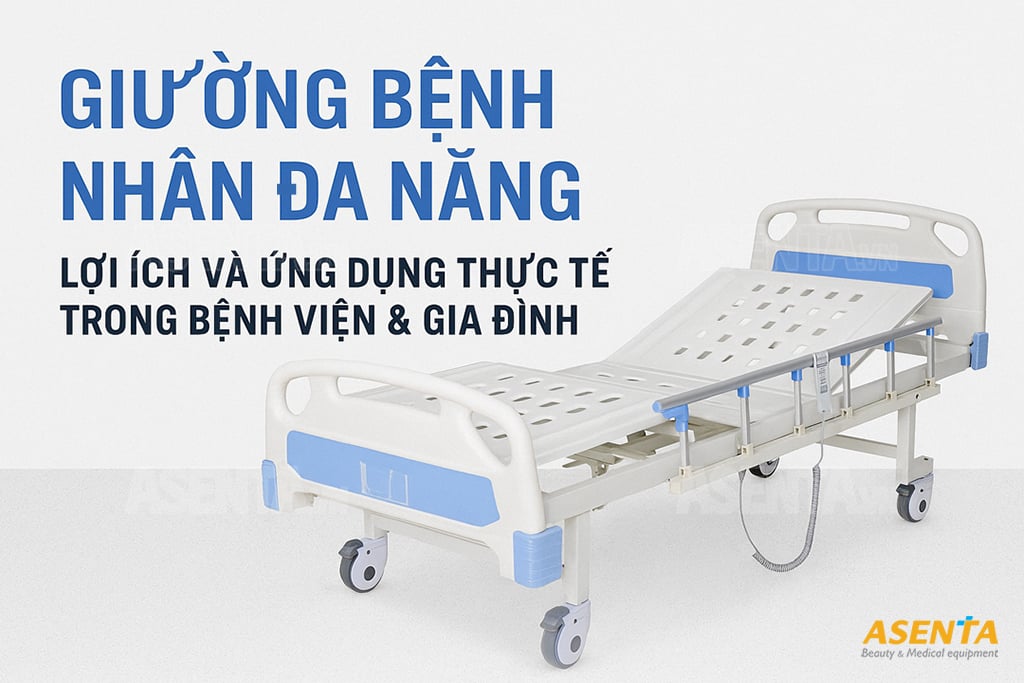 Giường bệnh nhân đa năng là gì? Lợi ích và ứng dụng thực tế