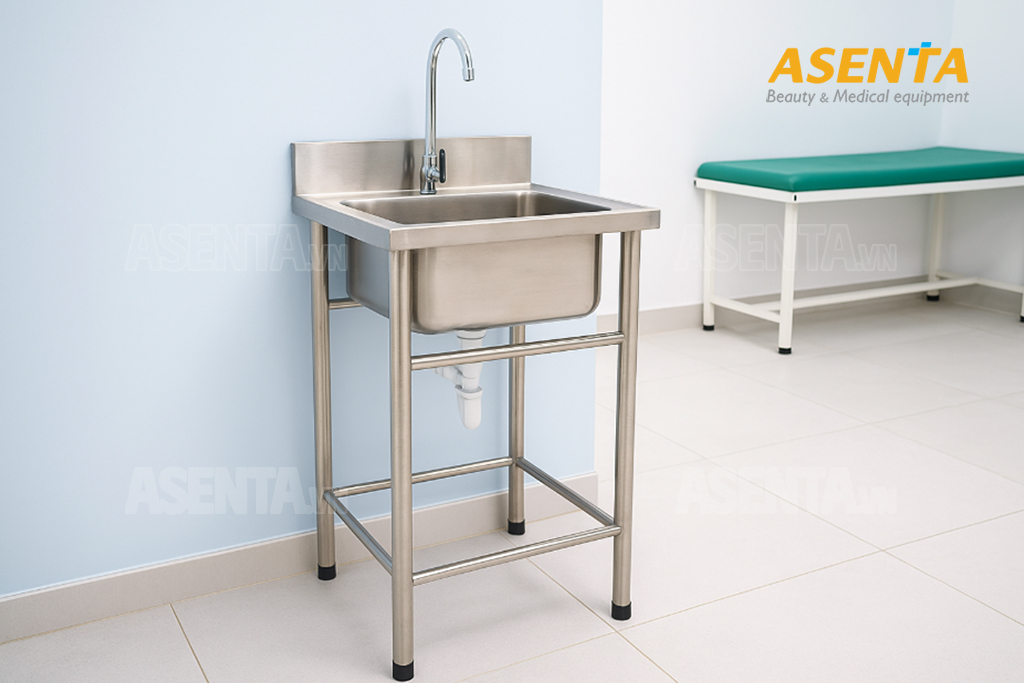 5 tiêu chuẩn cần kiểm tra khi mua chậu rửa inox cho phòng khám – bệnh viện