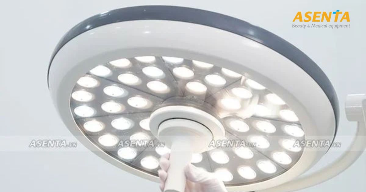 Nâng Cấp Chiếu Sáng Phòng Mổ Với Đèn Phẫu Thuật Treo Trần Full Led 1 nhánh + 2 nhánh