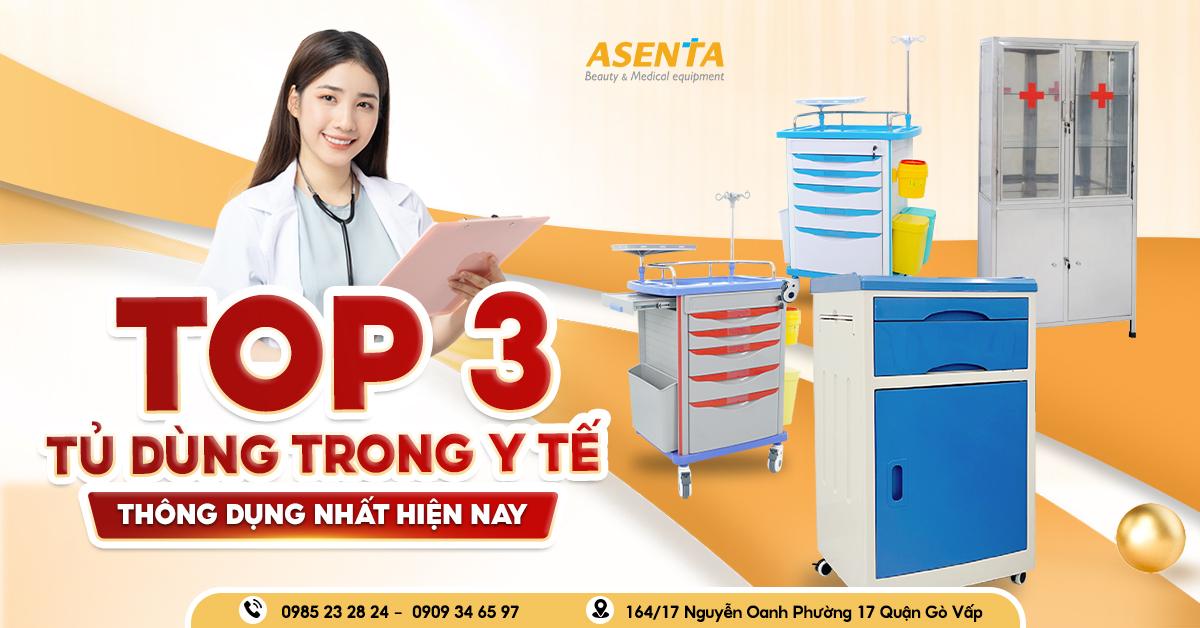 Top 3 loại tủ dùng trong y tế thông dụng nhất hiện nay