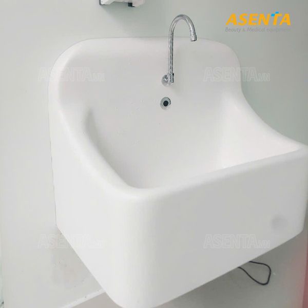 Bồn rửa tay tiệt trùng composite 1 vòi