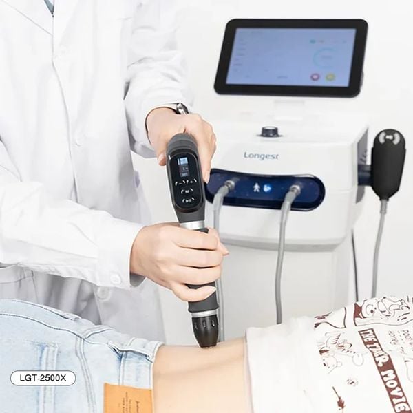 Máy xung kích được ứng dụng sâu trong điều trị