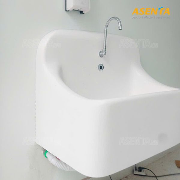 Bồn rửa tay tiệt trùng composite 1 vòi tự động