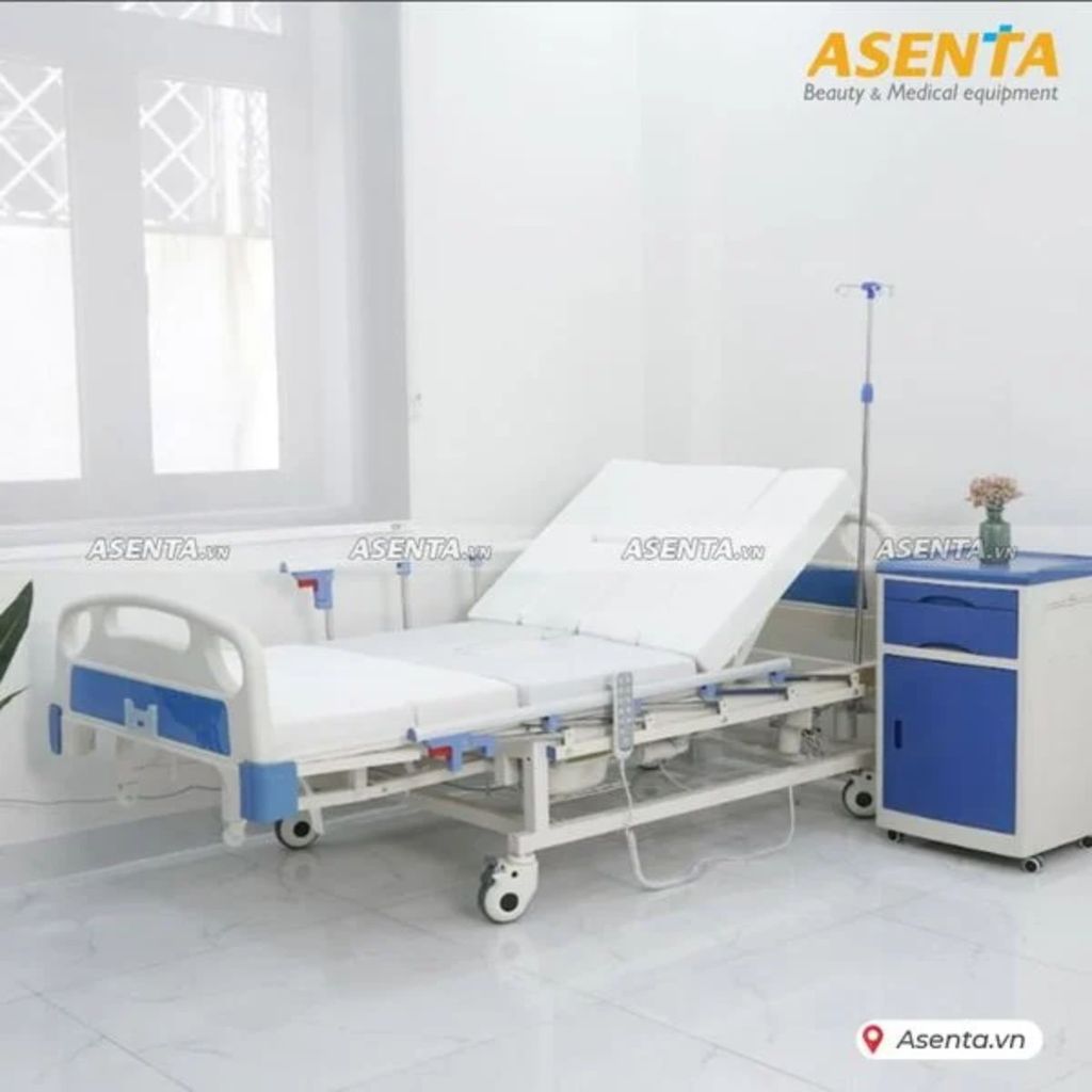 Nâng hạ phần đầu giường B01-II lên đến 80 độ