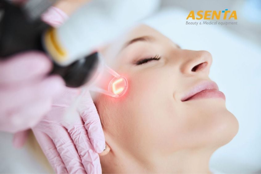 Sử dụng laser điều trị giúp ít xâm lấn và hạn chế gây tổn thương da