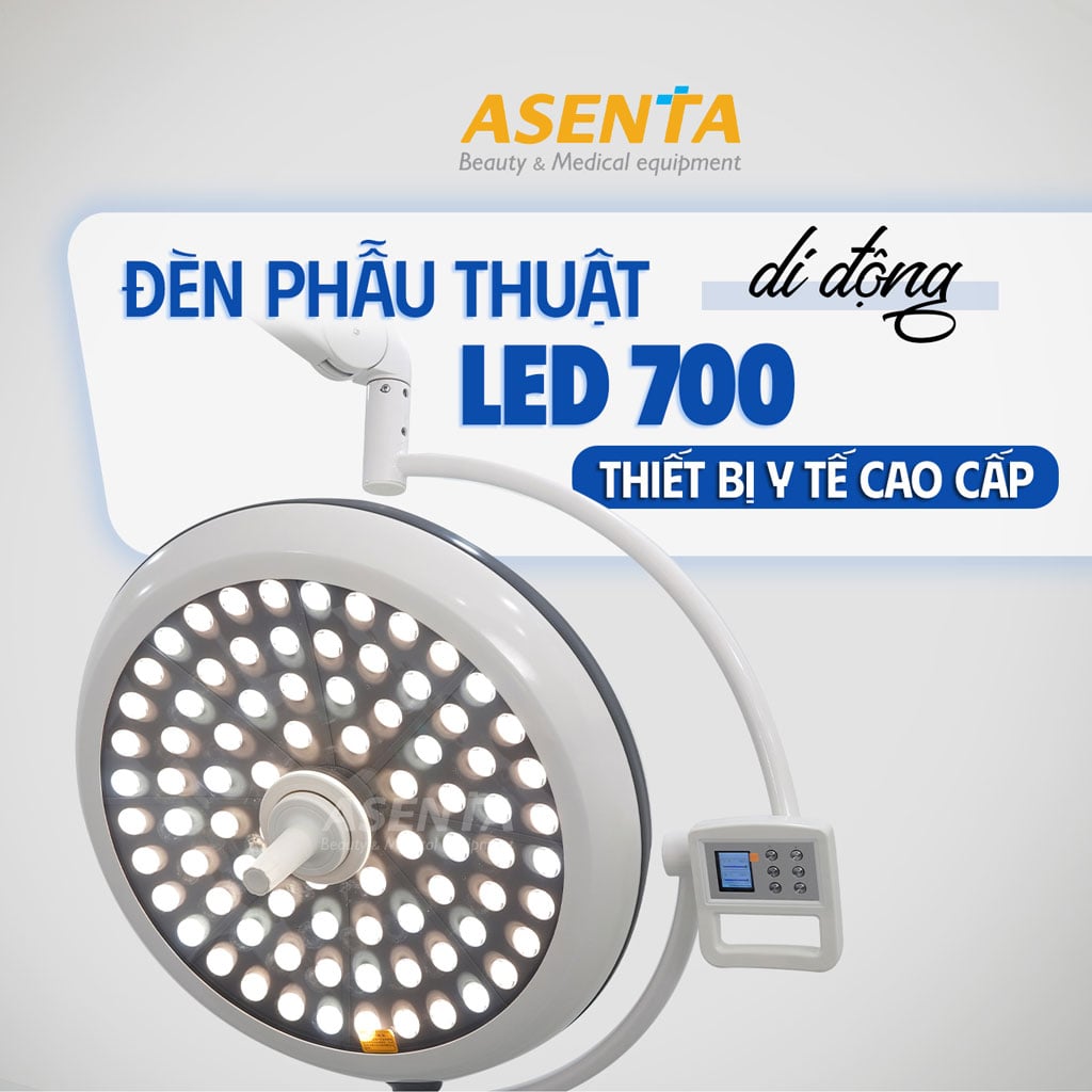 Đèn phẫu thuật di động LED700 chính hãng