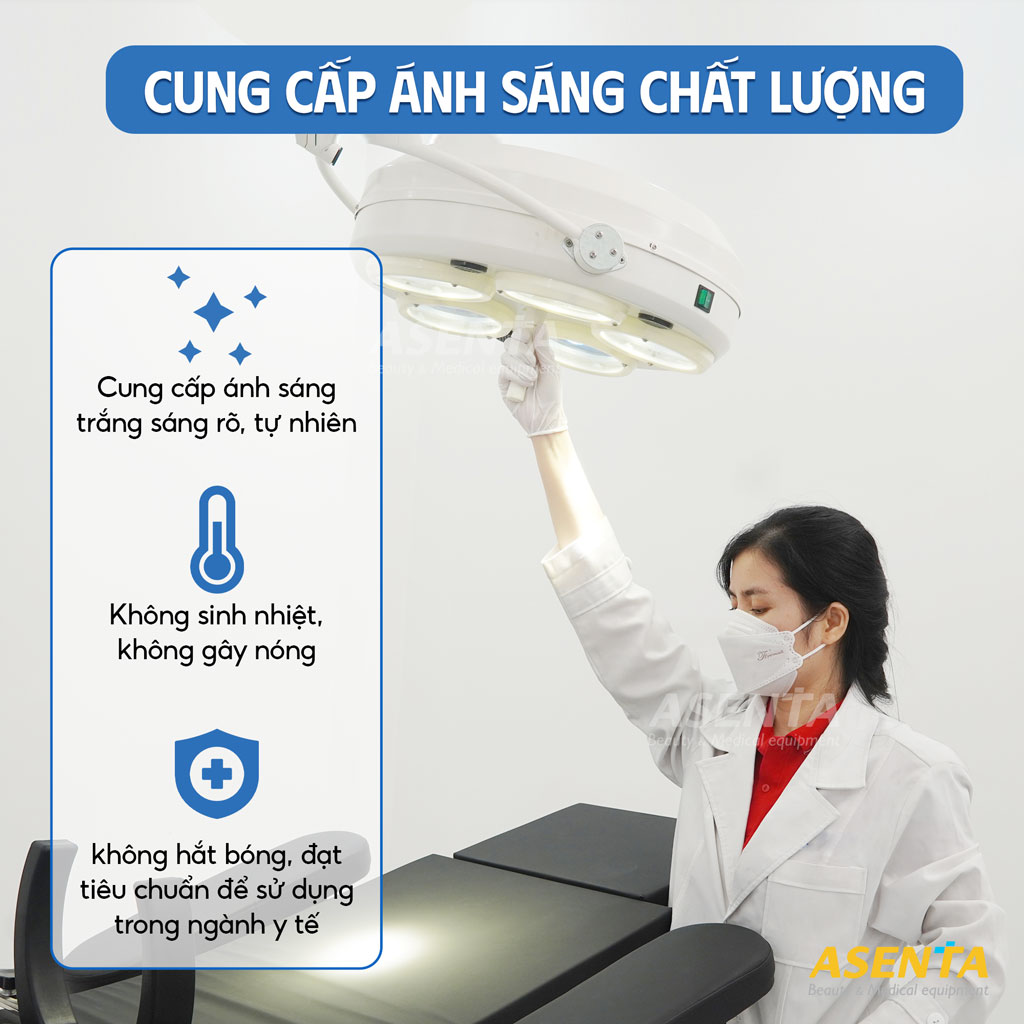 Ánh sáng hội tụi, ít hắt bóng đó chính là điều kiện tiêu chuẩn của dòng đèn phẫu LED30