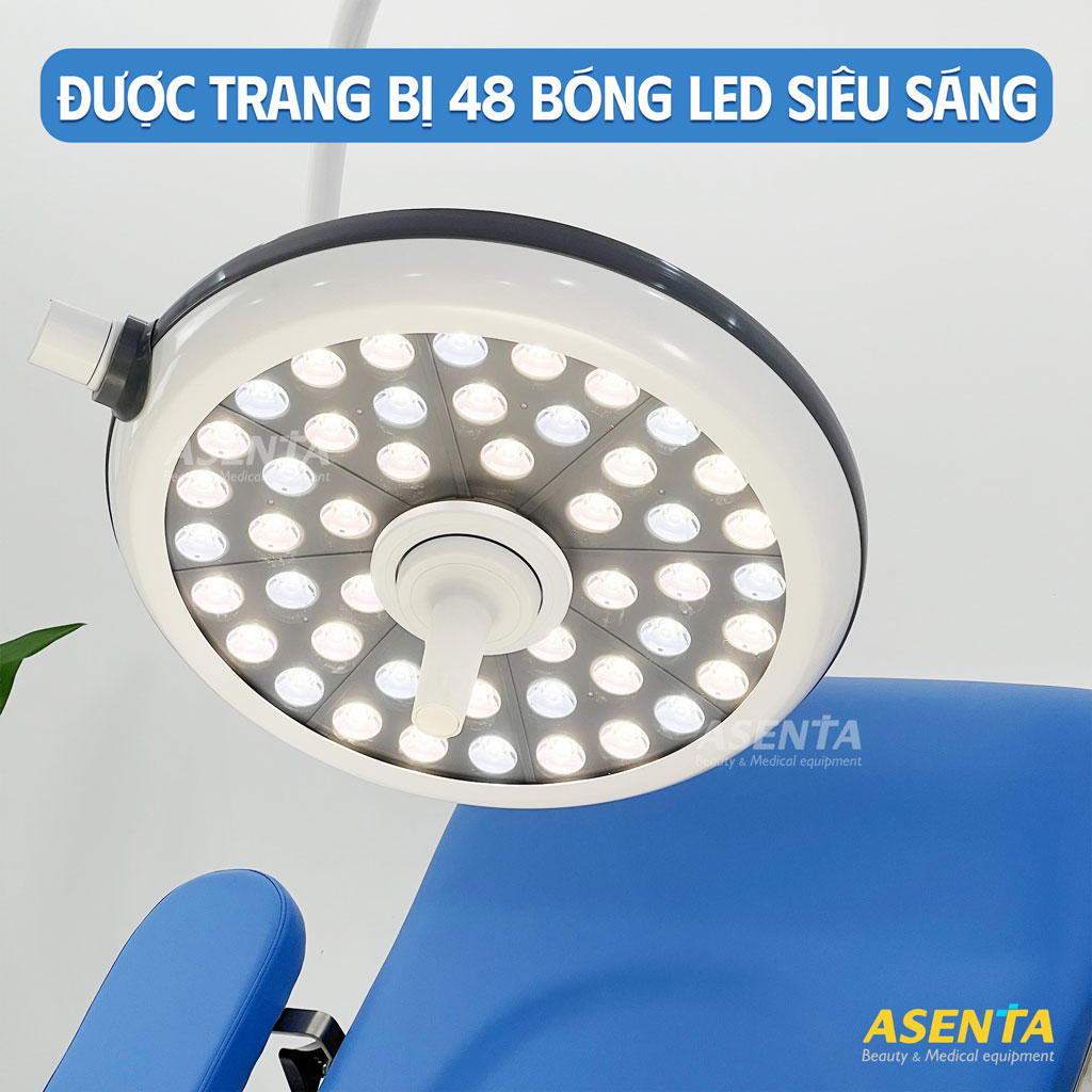 Đèn phẫu thuật LED500 được trang bị 40 bóng chất lượng cao