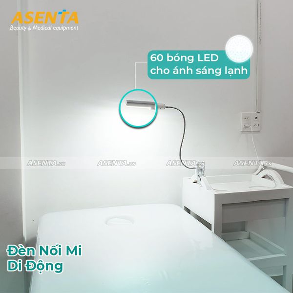 Đèn Led nối mi di động, đèn phun xăm mini