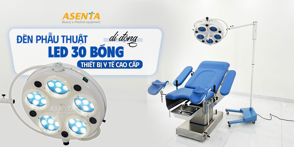 Đèn phẫu thuật di động 30 bóng LED (LED30)