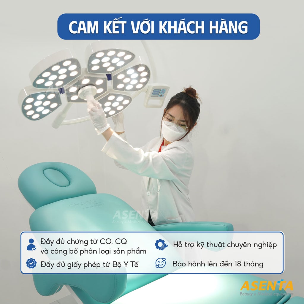Đèn phẫu thuật Petal được nhiều bác sĩ ưa chuộng và sử dụng