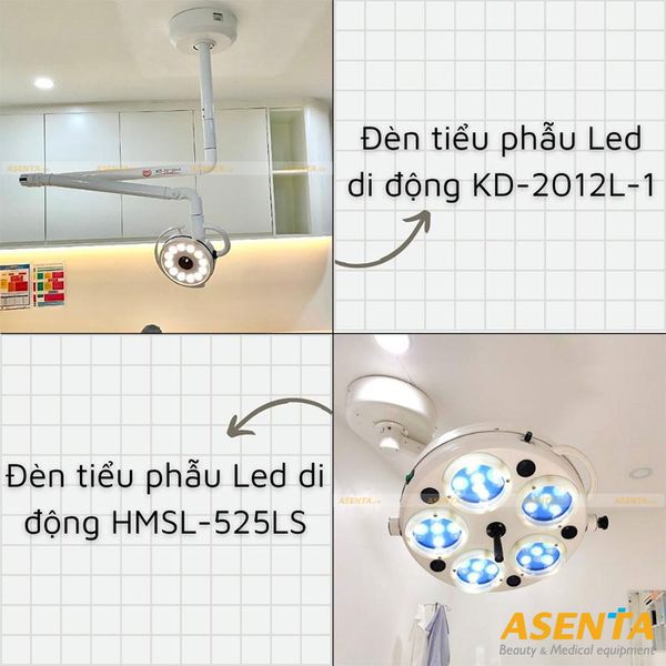 Đèn tiểu phẫu treo trần bóng Led