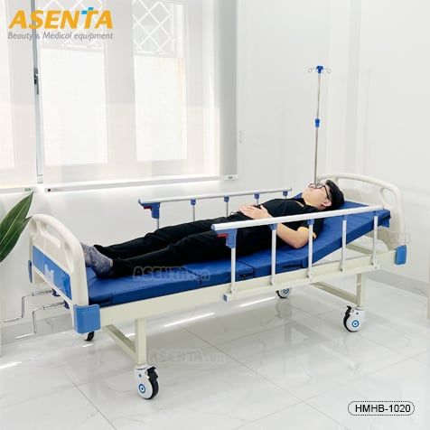 Thiết kế giường Y tế 2 tay quay thoải mái, dễ dàng cho bệnh nhân sử dụng