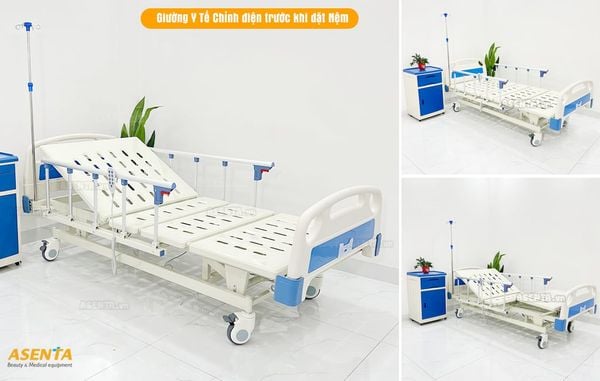 Khung giường bệnh nhân Y Tế chỉnh điện 3 chức năng HMHB-1040