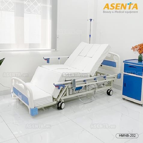 Giường bệnh nhân ICU có thể điều chỉnh được các tư thế dễ dàng