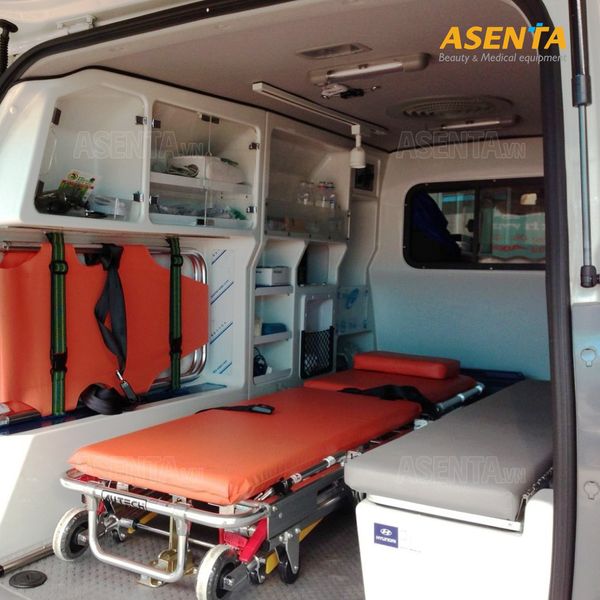 băng ca y tế cho xe cấp cứu