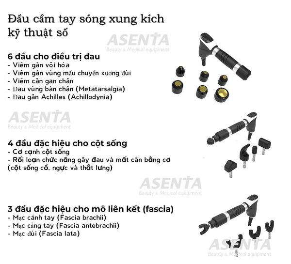 Máy sóng xung kích & Laser công suất cao INTELECT PULS 1064