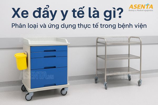 Xe đẩy y tế cho cấp cứu và bệnh viện
