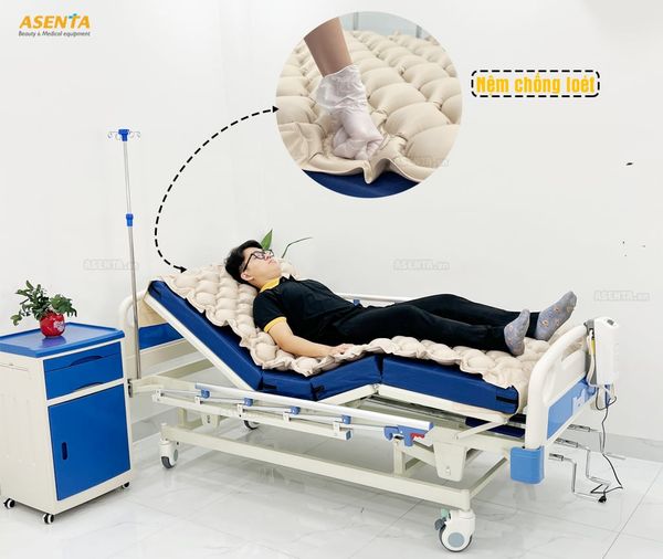 Nệm chống loét hỗ trợ bệnh nhân điều trị lâu dài