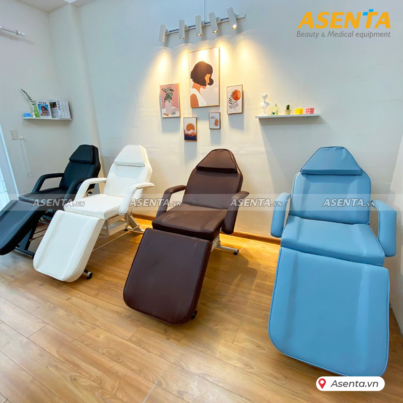 Giường phun xăm thẩm mỹ spa Hi-MEC HMBB-8250 có nhiều màu sắc